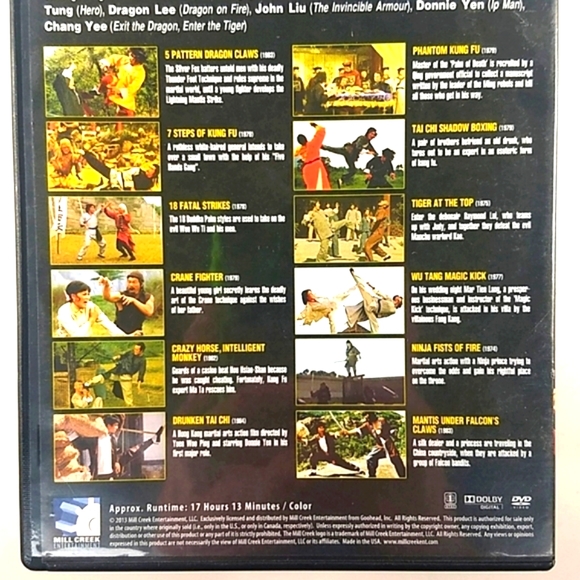 Flying Fists of Kung Fu 12 Movie Set, Over 17 Hours of KUNG FUN - Picture 5 of 14